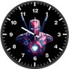 iron deadpool art 3f wall clock