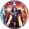 black widow fan made mv wall clock