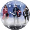 team captain america d8 wall clock