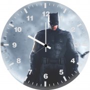 batman affleck m6 wall clock