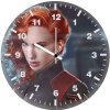 gal gadot black widow h7 wall clock