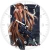 black widow artwork 2v wall clock