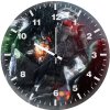 batman tech suit 0x wall clock