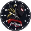 spider man miles morales minimal art 43 wall clock