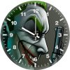 joker with gun ay wall clock