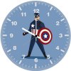 iconic captain america ku wall clock