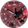 batman beyond jumping in city 8d wall clock