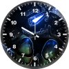 thanos infinity gauntlet holding iron man mask 6c wall clock