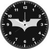 batman dark minimal logo hp wall clock