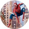the amazing spiderman hq wall clock