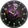 joker laugh 2h wall clock