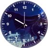 batman knight tv wall clock