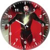 black adam rock gx wall clock