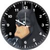 batman with batrage 1h wall clock