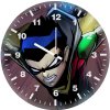 robin artwork bz wall clock