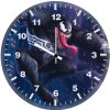 venom digital artwork d6 wall clock