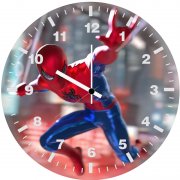 epic spiderman yt wall clock