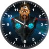 thanos lowpoly minimalism 2w wall clock