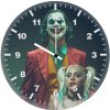 joker and harley quinn insanity vi wall clock