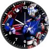 american war machine iron patriot et wall clock