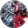 iron man x captian america 78 wall clock