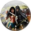 batman injured wonder woman tg wall clock