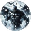 batman icon of power vr wall clock