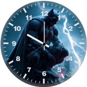 the batman crime fighter er wall clock