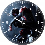 spider man in motion 0r wall clock
