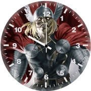 marvel zombies thor f5 wall clock