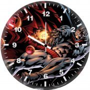 batman comic art hd on wall clock