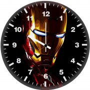 iron man new artworks 4e wall clock