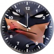 batman digital art 7m wall clock