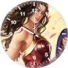 wonder woman fantasy art h2 wall clock