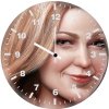 supergirl paint sketch art 7w wall clock