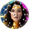 artwork of wonder woman 1984 rt wall clock