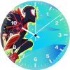 miles morales uw wall clock