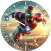 defying iron man 72 wall clock