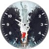 superman break the wall gv wall clock