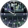 batman at gcpd headquarters nl wall clock