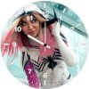 symbiote spiderman venom wx wall clock
