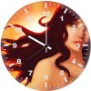 diana sunset in themiscyra xp wall clock