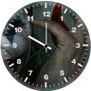 joker smile mask off 2c wall clock