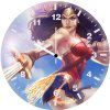 wonder woman sword shield ny wall clock