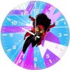 jessica drew aka spiderwoman 82 wall clock