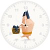 batman dirty clothes off rf wall clock