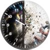 thanos team vs avengers qs wall clock