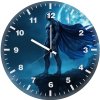 black panther panther throne protector 1r wall clock