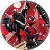 spiderman noir and spider ham in spiderverse b6 wall clock