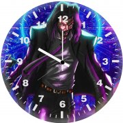 john wick comic illustration nn wall clock